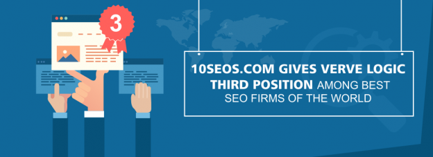 10SEOS.COM GIVES VERVE LOGIC THIRD POSITION AMONG BEST SEO FIRMS IN THE WORLD.