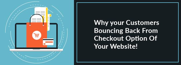 Why your Customers Bouncing Back From Checkout Option Of Your Website!