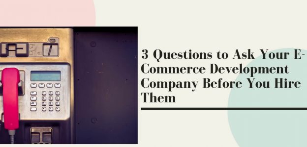 3 Questions to Ask Your E-Commerce Development Company Before You Hire Them