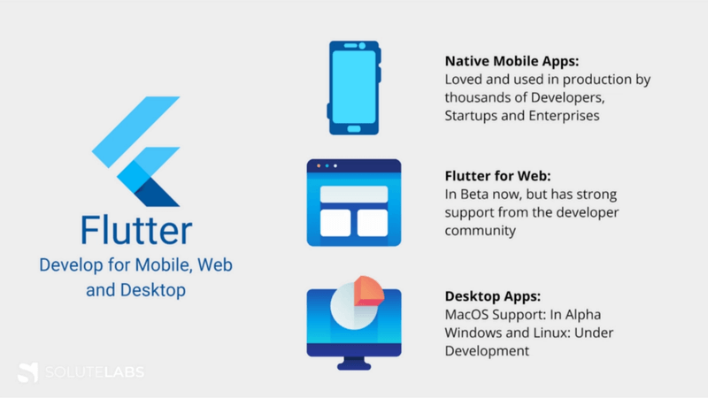 Flutter mobile app development