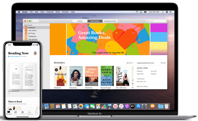 reading books apps