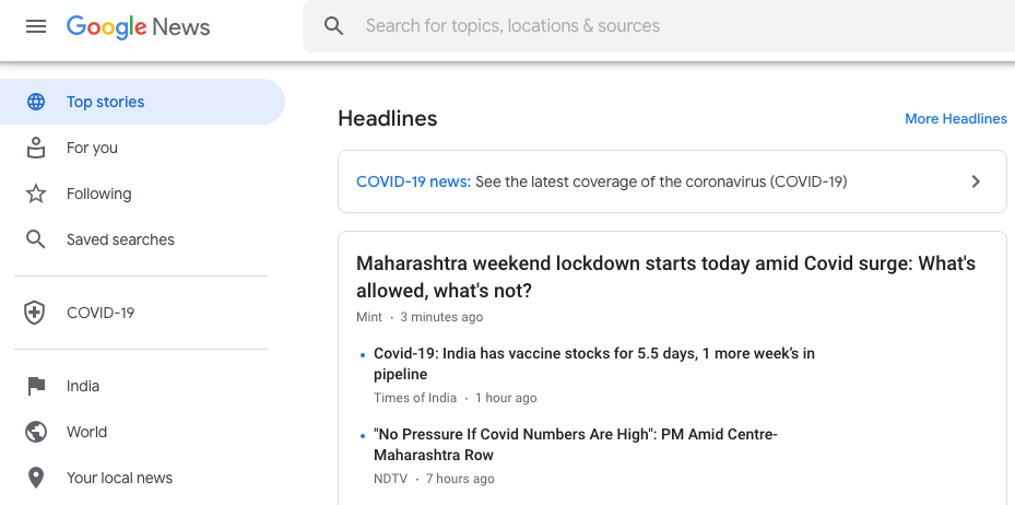 News apps