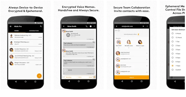 secret messaging apps