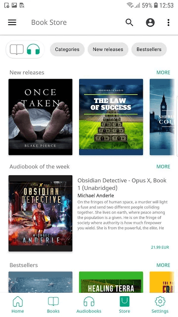 reading books apps