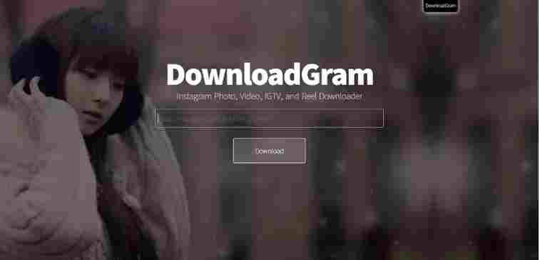 Instagram photo and video downloader app - For Web
