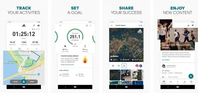 Runtastic Running and Fitness Tracker