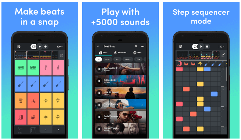 Beat Snap - The Best Music and Beat Maker App