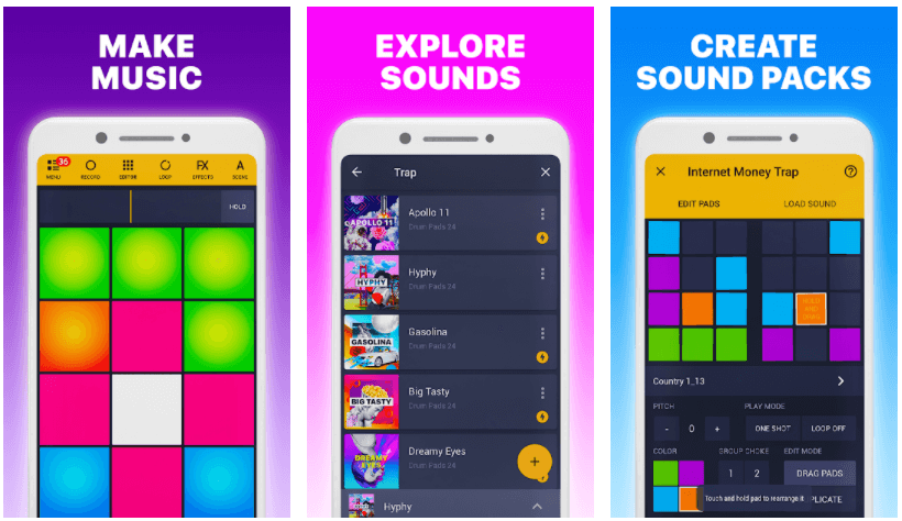 Drum Pads 24- The Best Android music-making app