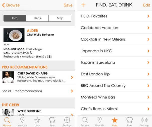 Find Eat Drink