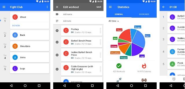 Progression Workout Tracker