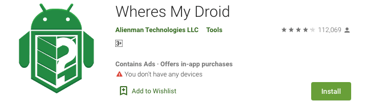 Where’s my Droid