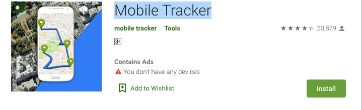 Mobile Tracker