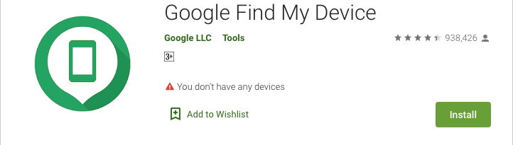 Google Find My Device