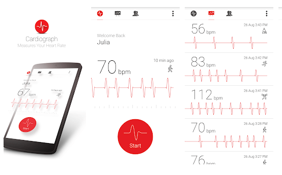 Cardiograph - Heart Rate Meter