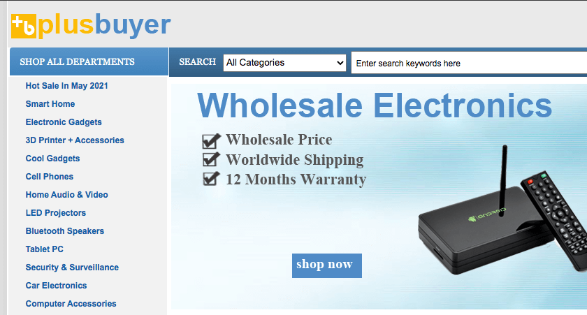 PlusBuyers - The Best Dropshipping Supplier for Electronics