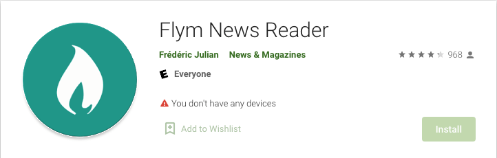 Flym News Reader