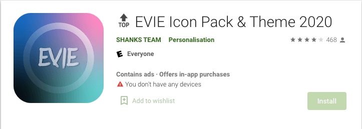 Evie Launcher 