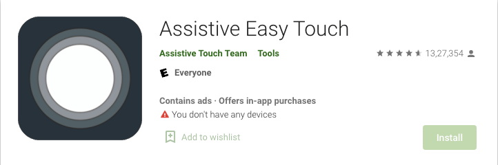 Assistive Easy Touch