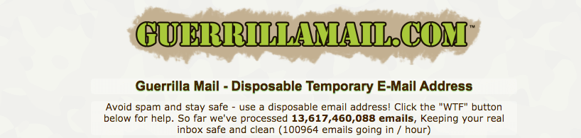 Guerrilla Mail
