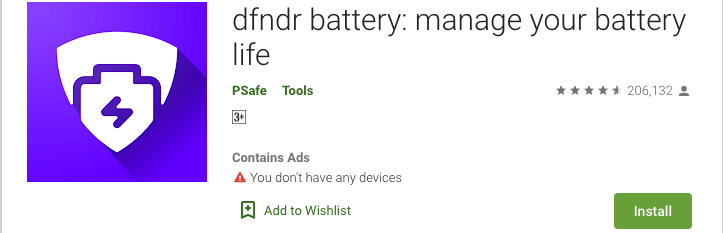 dfndr battery