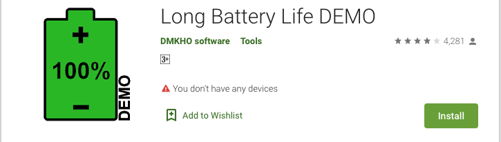 Long Battery Life Demo 