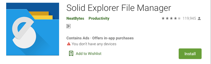 Solid Explorer File Manager