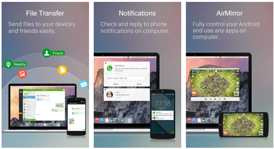AirDroid Remote access and file