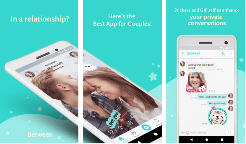 Between - Private Couples App
