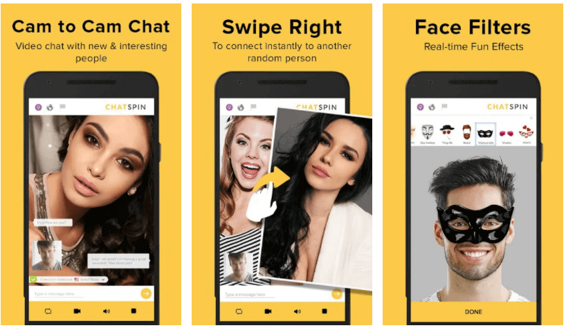 Chatspin - Random Video Chat, Talk to Strangers
