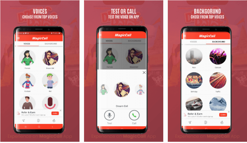 MagicCall- Voice Changer App