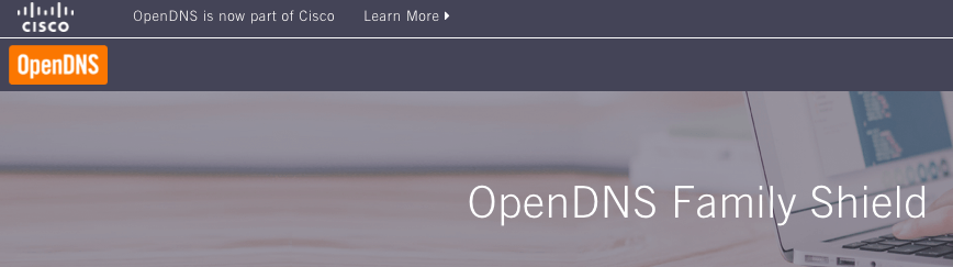 Family Shield from OpenDNS