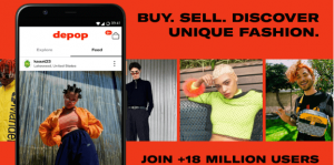5. Depop - Clothes Shopping: Streetwear & Vintage: Hipster Clothing and Apparel App
