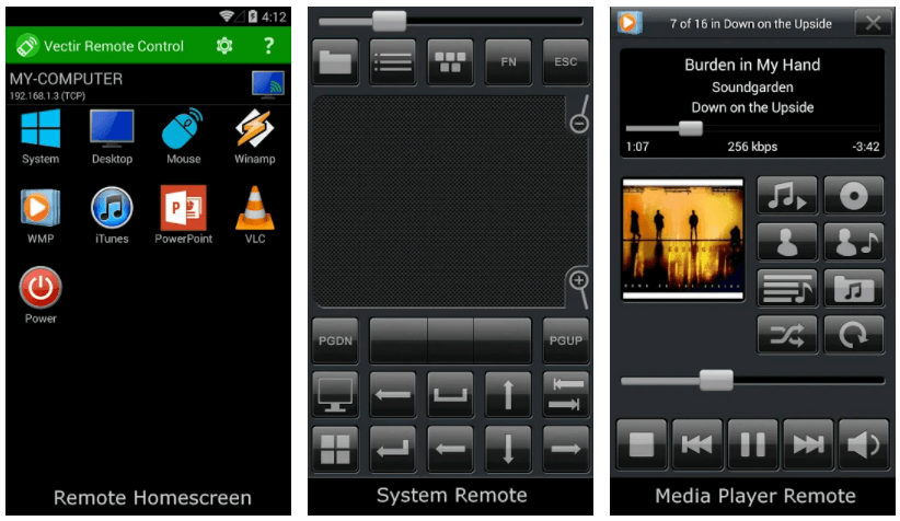 Vectir PC Remote Control