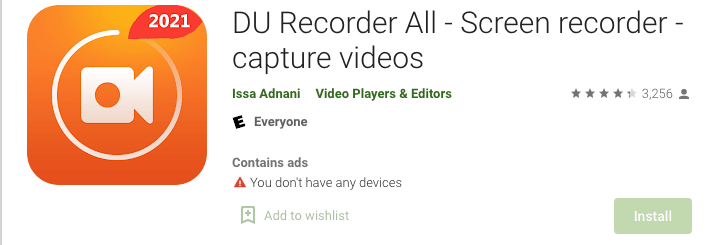 DU Screen Recorder