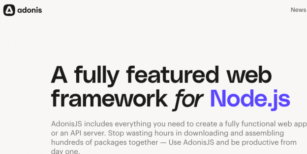 12 Best Nodejs Frameworks for Web App Development in 2022
