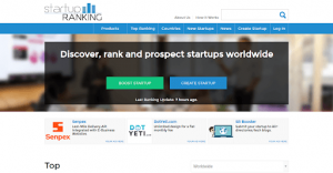 Startup Ranking