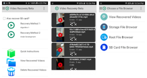 Video Recovery