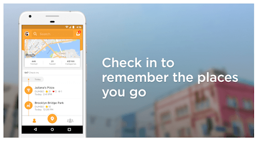 Foursquare Swarm - Check-In
