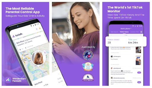 Parental Control App & Location Tracker – FamiSafe