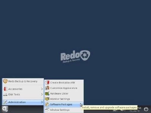 Redo Backup and Recovery