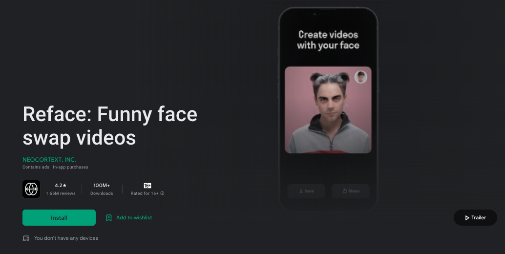 Doublicat - Deep Fake App