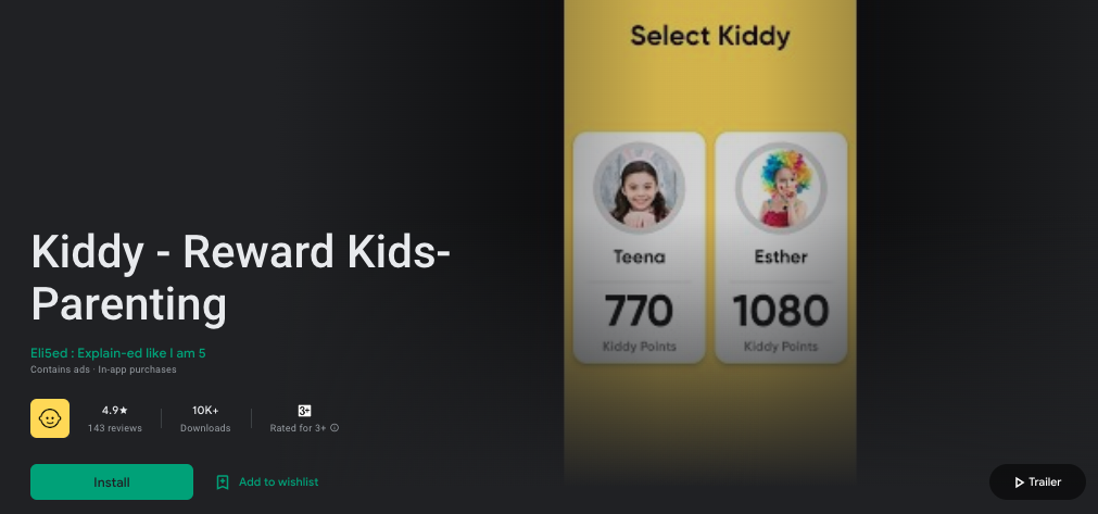 Kiddy: Best parent app