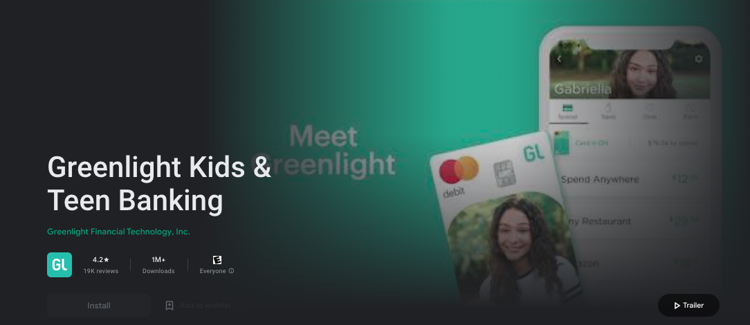Greenlight: One of the best parenting apps