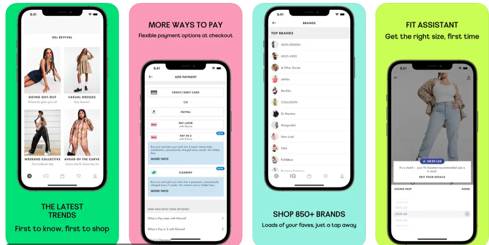 ASOS- Skincare products app