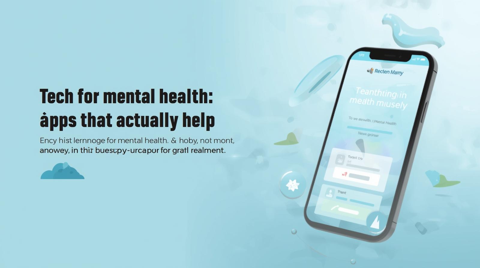 Top Mental Health Apps & Tech Trends in 2025