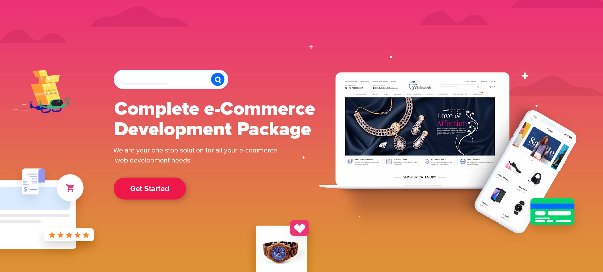 Ecommerce Website Development and Design Company in India