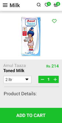 Grocery Delivery application