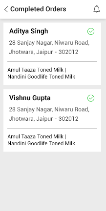 Grocery Delivery application