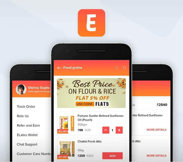 Elates Grocery App