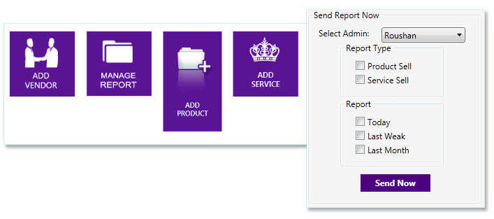 Admin Management Point of Sale